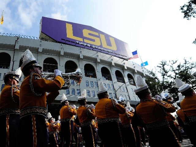 of the Washington Huskies of the LSU Tigers at Tiger Stadium on September 8, 2012 in Baton