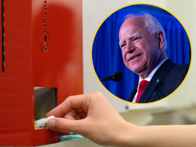 Tampon dispenser / Tim Walz