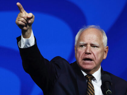 Democratic Vice Presidential Nominee Tim Walz Speaks At The AFSCME Conference