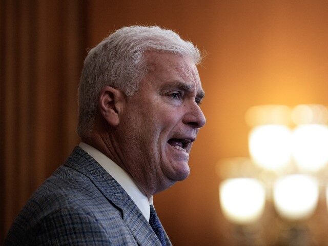 U.S. House Majority Whip Rep. Tom Emmer (R-MN) speaks during a news conference at the U.S.