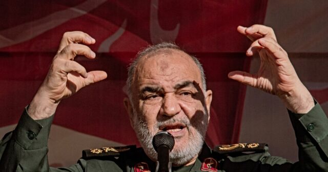 Furious Iran General Salami Vows 'Holy Wrath' Against Israel