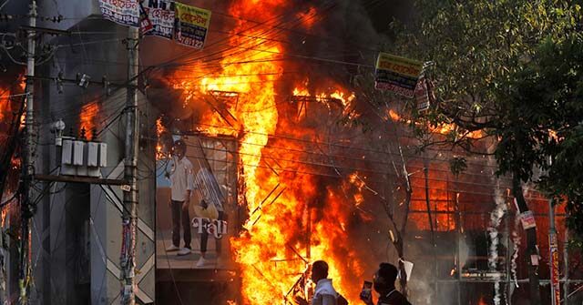 NextImg:Hindu Homes and Temples Vandalized in Bangladesh After Prime Minister’s Ouster