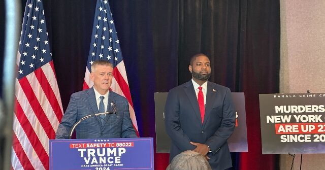 Watch Live: Byron Donalds Speaks at Trump Campaign Press Conference About Crime in America