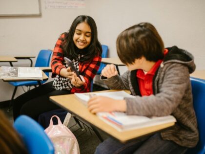 cellphones in classroom