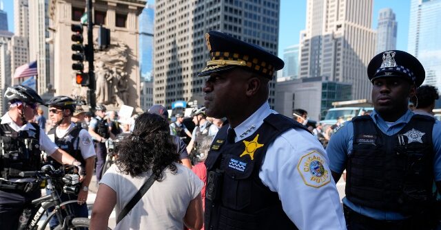 NextImg:Watch Live: Leftists Protest in Chicago Ahead of DNC