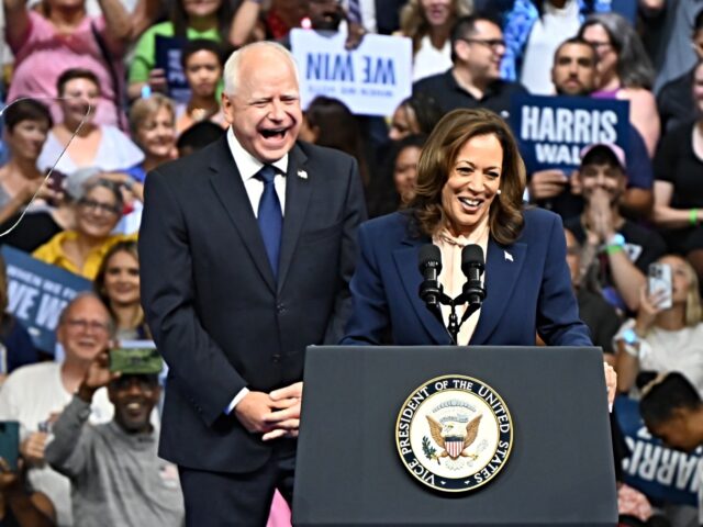 PHILADELPHIA, PENNSYLVANIA, UNITED STATES - AUGUST 6: Democratic presidential nominee Vice