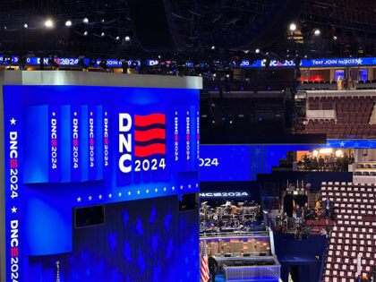 DNC stage Chicago, IL August 2024