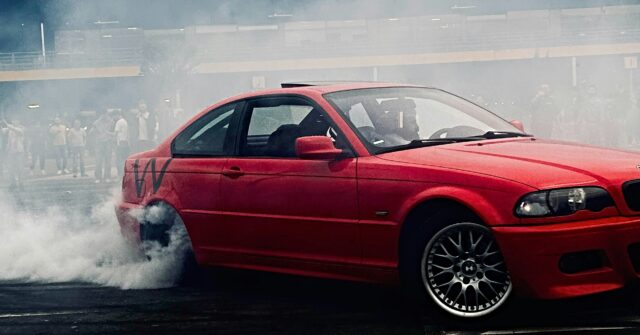 WATCH: CA Drivers Do Donuts Around 'Ring of Fire' at Illegal 'Sideshow'