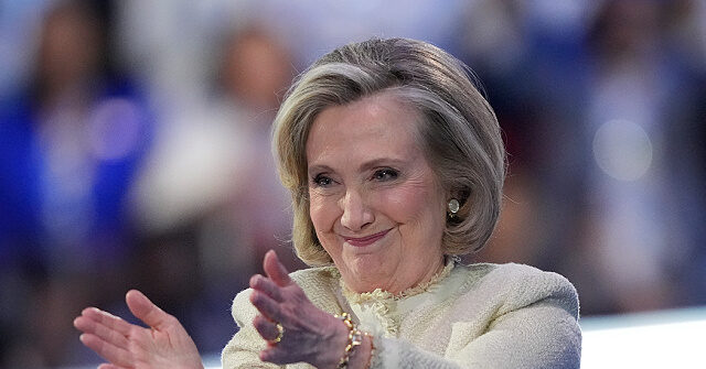 Hillary Taunts Trump over Convictions as Crowd Chants: 'Lock Him Up!'