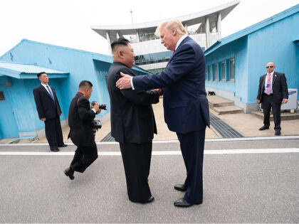 President Donald J. Trump, joined by Chairman of the Workers’ Party of Korea Kim Jong Un