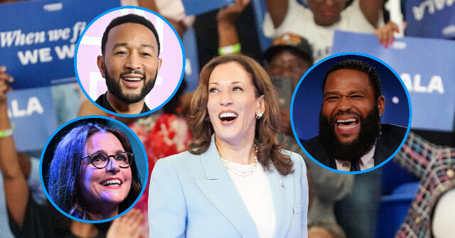 Report: Kamala Harris Campaign Limiting Celebrity Involvement at DNC to Appear Less Elitist