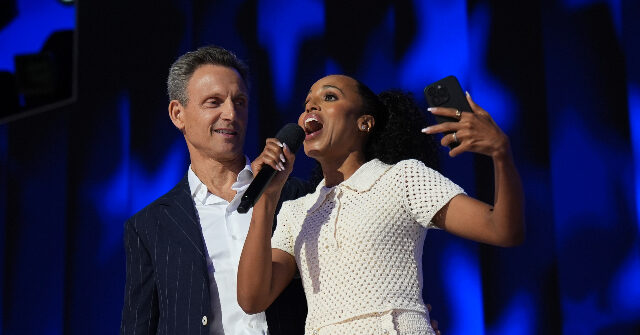 'Scandal' Star Kerry Washington Teaches DNC Crowd How to Pronounce 'Kamala': 'Like a Comma in a Sentence'