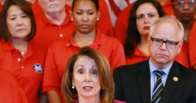 Walz Said He Is so Pro-Abortion Pelosi Suggested He ‘Tone it Down'