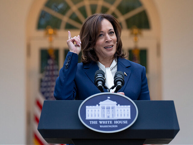 Vice President Kamala Harris delivers remarks at a Hispanic Heritage Month reception, Wedn