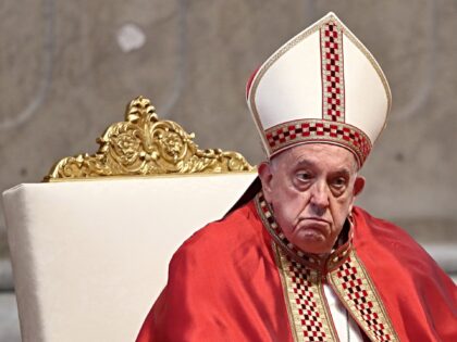 Pope Francis presides over the Holy Mass on the occasion of the solemnity of Saints Peter