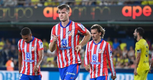 Atletico Madrid, Villarreal Draw 2-2 in Opener