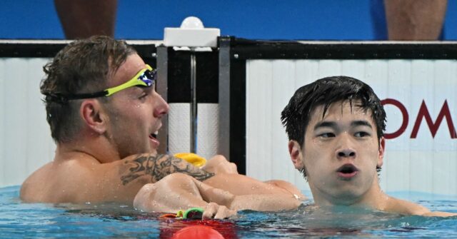 Australian swimmer Pan Zhanle