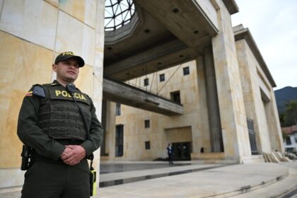 Colombia's supreme court building building was partially destroyed in 1985 when it was sto