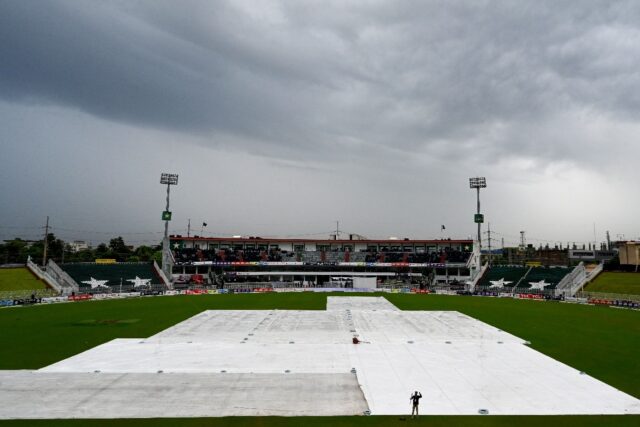 Dark clouds loom over Rawalpindi Cricket Stadium