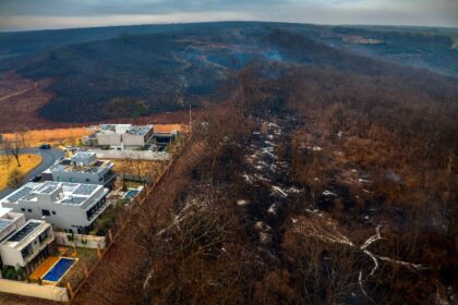 With dense smoke drifting across a wide swath of Brazil, several flights have been cancele