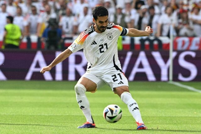 Ilkay Gundogan captained hosts Germany at Euro 2024