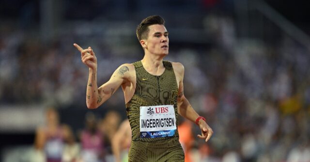 Jakob Ingebrigtsen Wins 1500m at Lausanne Diamond League