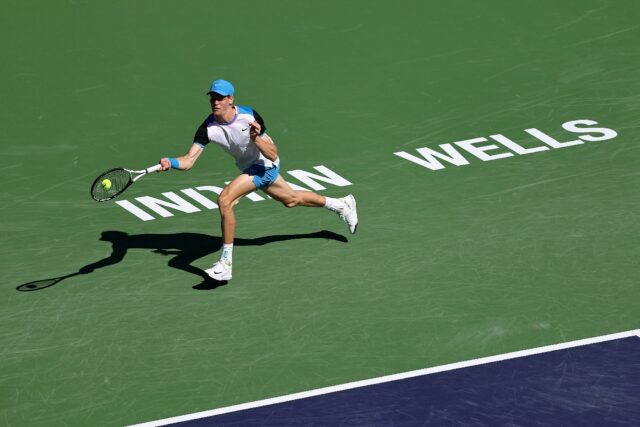 Jannik Sinner reached the semi-finals of the Indian Wells Masters in March 2024