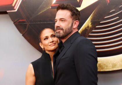 Jennifer Lopez and Ben Affleck arrive for the world premiere of 'The Flash' in Hollywood,