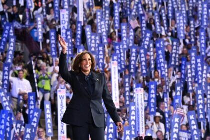 Kamala Harris's presidential campaign has raised $540 million in just over a month