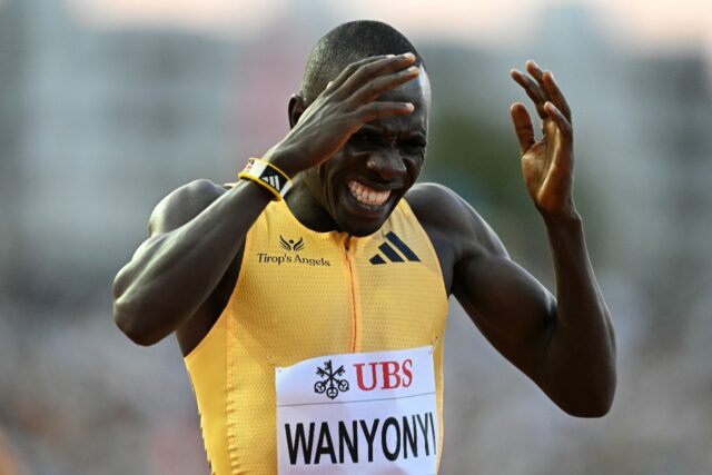 Kenya's Emmanuel Wanyonyi