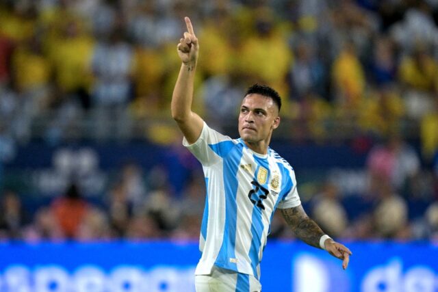 Lautaro Martinez scored five times in Argentina's Copa America triumph