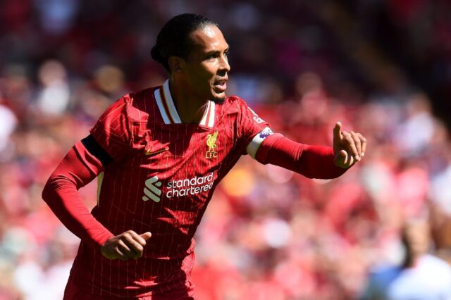 Liverpool captain Virgil van Dijk has less than a year left on his contract