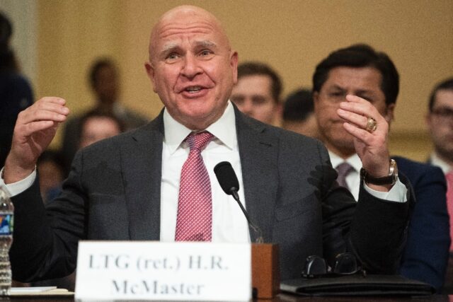 H.R. McMaster, seen in February 2013, served 13 months as Trump's national security adviso