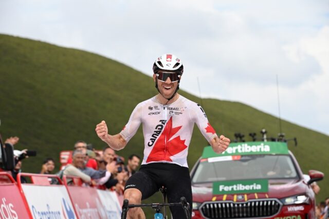 Michael Woods powers to stage 13 win in Vuelta a Espana