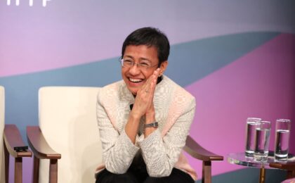 Nobel laureate Maria Ressa has been fighting multiple court cases filed during former pres