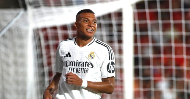 Kylian Mbappe Makes Santiago Bernabeu Debut