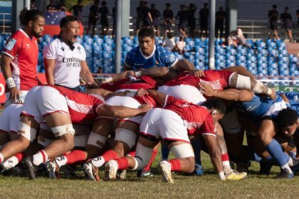 Samoa and Tonga met at Apia Park in Samoa's capital