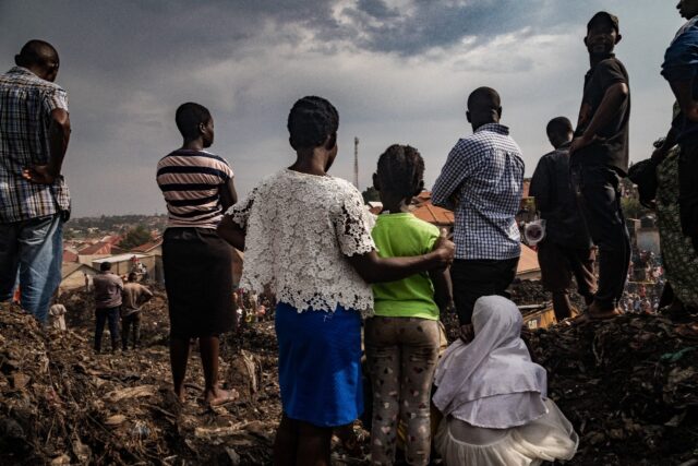 The search and rescue operation was continuing at the Kiteezi site