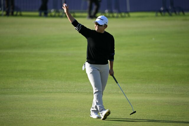 South Korea's Jiyai Shin leads the women's British Open heading into Sunday's final round