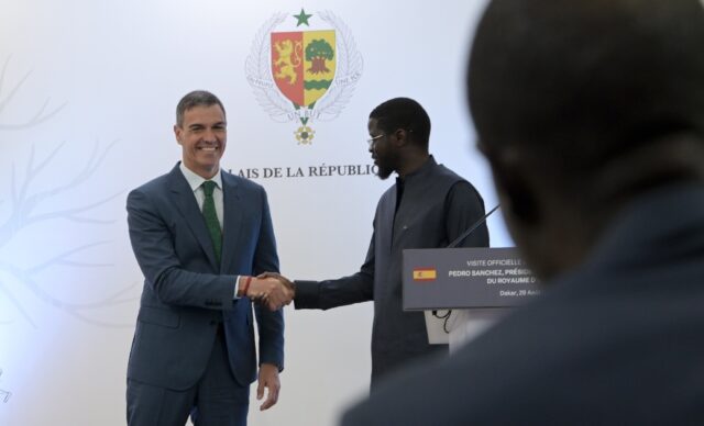 Spanish Prime Minister Pedro Sanchez and Senegalese President Bassirou Diomaye voiced conc