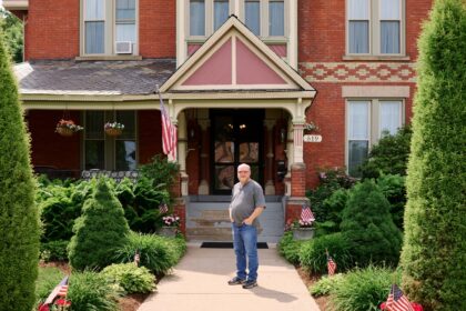 Steve Freysz and his wife Lisa own Spencer House, a bed and breakfast in Erie, Pennsylvani