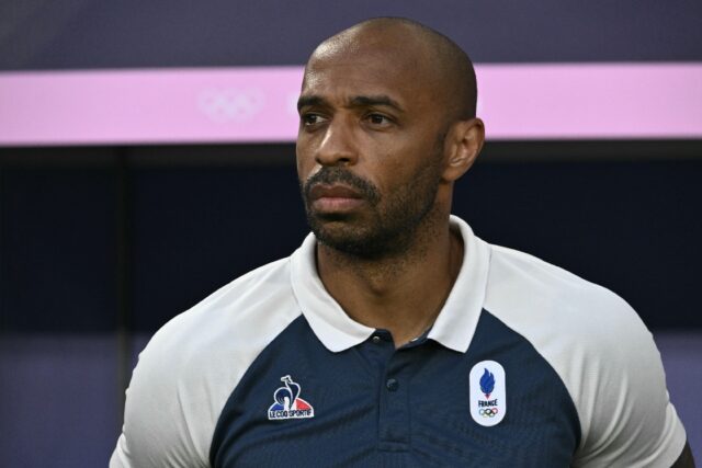 Thierry Henry will lead France into the Olympic men's football final against Spain on Frid