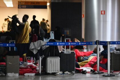 Travelers from India and Vietnam are in limbo at Sao Paulo's Guarulhos Airport