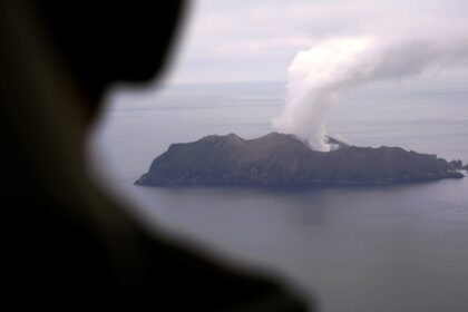 Volcanic ash from an eruption at the White Island volcano grounded some flights in New Zea