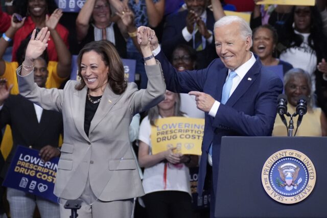 Biden plans to use his convention speech to hand off to Harris and make ...