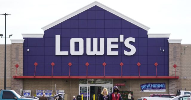 Lowe's Changes Some DEI Policies Amid Legal Attacks on Diversity Programs and Activist Pressure - Breitbart