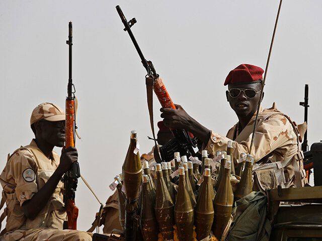 Sudanese soldiers from the Rapid Support Forces unit, led by Gen. Mohammed Hamdan Dagalo,