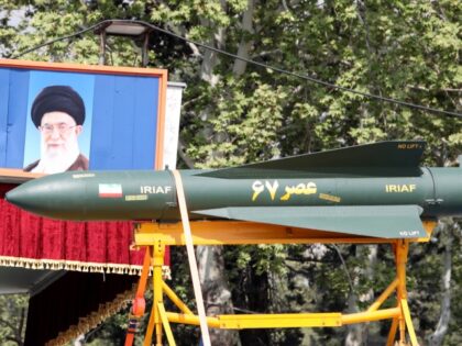 Ayatollah Ali Khamenei and missile