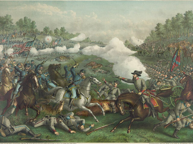 Battle of Obequan or Winchester, VA. 1890, Public Domain