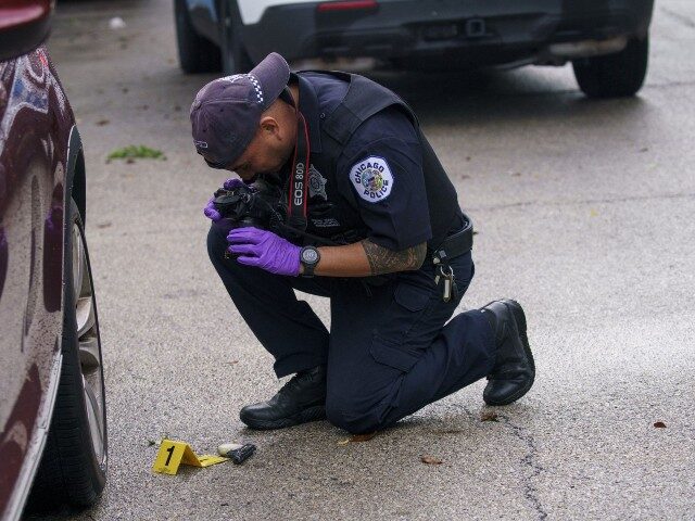 Chicago Police Crime Scene (FILE: Armando L. Sanchez/Chicago Tribune/Tribune News Service